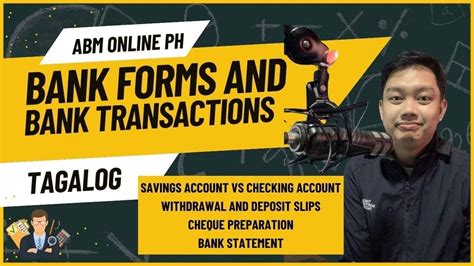 banking in Tagalog .